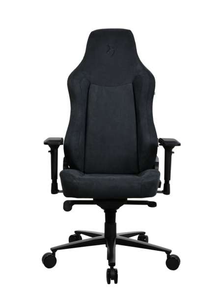 Arozzi Vernazza Supersoft Fabric Gaming Chair Pure Black