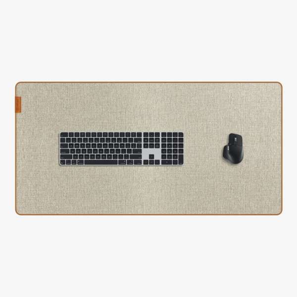 ARTIMO Desk Mat - Loom Series L Egérpad Beige