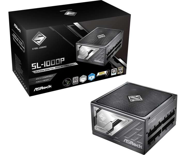 ASRock 1000W 80+ Platinum Steel Legend SL-1000P