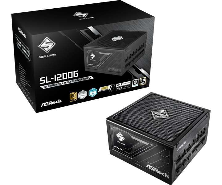 ASRock 1200W 80+ Gold Steel Legend SL-1200G