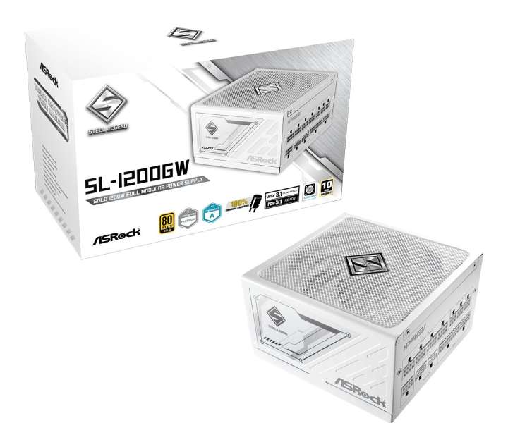 ASRock 1200W 80+ Gold Steel Legend SL-1200GW