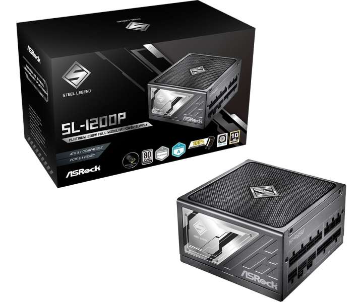 ASRock 1200W 80+ Platinum Steel Legend SL-1200P