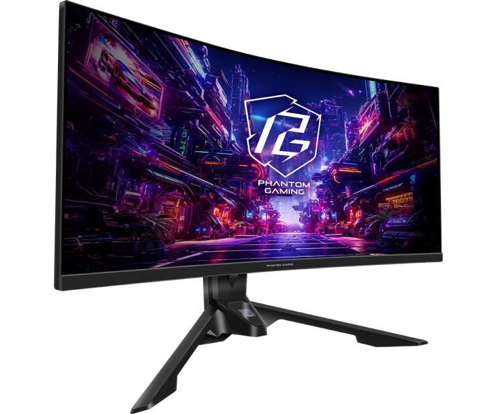 ASRock 34" PG34QRT2B Phantom Gaming LED Curved