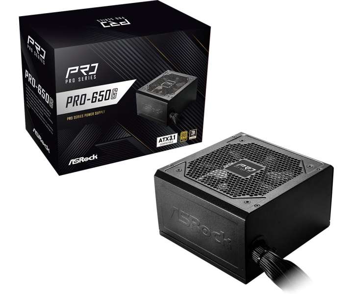 ASRock 650W 80+ Gold PRO-650G