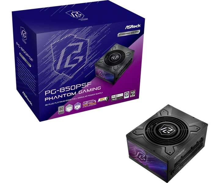 ASRock 850W 80+ Platinum Phantom Gaming PG-850PSF