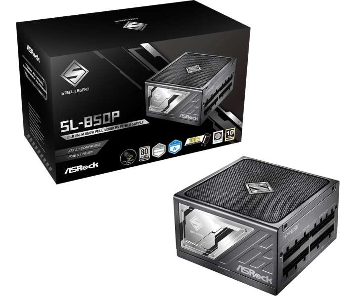 ASRock 850W 80+ Platinum Steel Legend SL-850P