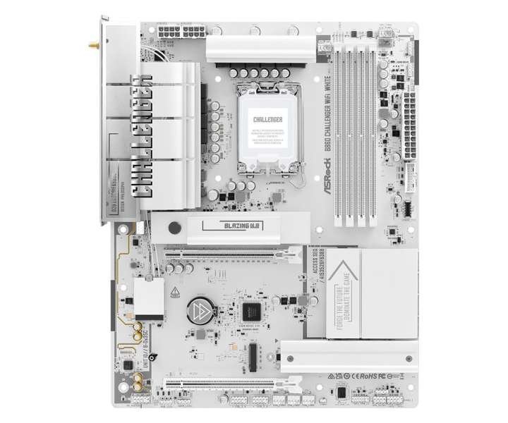 ASRock B860 CHALLENGER WIFI WHITE