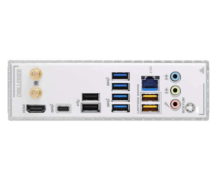 ASRock B860 CHALLENGER WIFI WHITE
