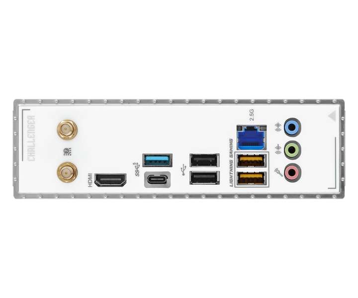 ASRock B860M CHALLENGER WIFI WHITE