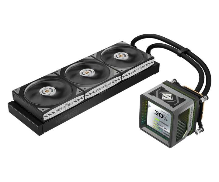 ASRock Steel Legend Dark 360 LCD