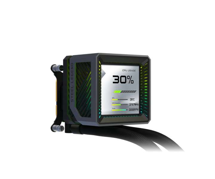 ASRock Steel Legend Dark 360 LCD