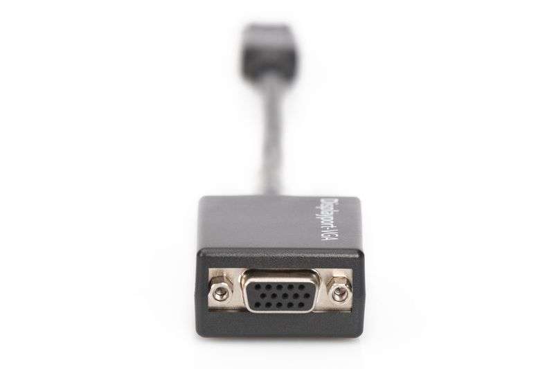 Assmann DisplayPort - VGA Adapter/Converter cable 0,15m Black