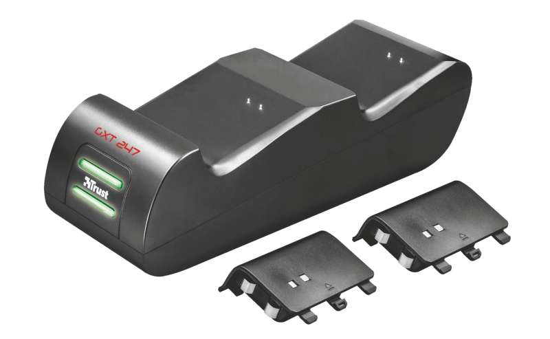 Trust GXT 247 Duo Charging Dock suitable for Xbox One