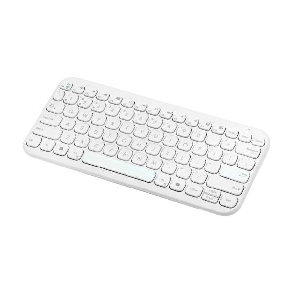 Asus Marshmallow Keyboard KW100 Wireless Keyboard Iridescent White HU