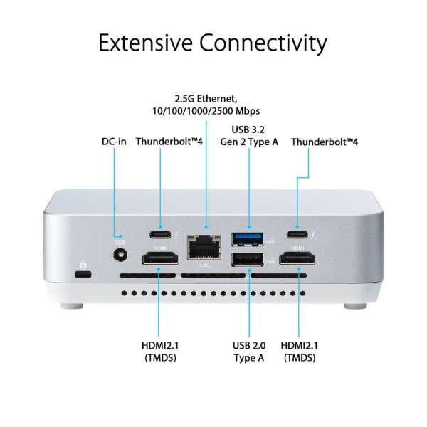 Asus NUC 14 Pro+ NUC14RVSU90YBR2 Revel Canyon