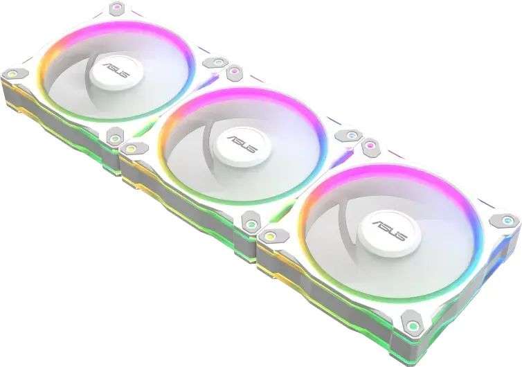 Asus Prime MR120 ARGB Fan White Triple Pack