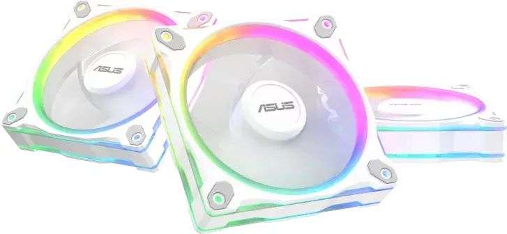 Asus Prime MR120 ARGB Fan White Triple Pack