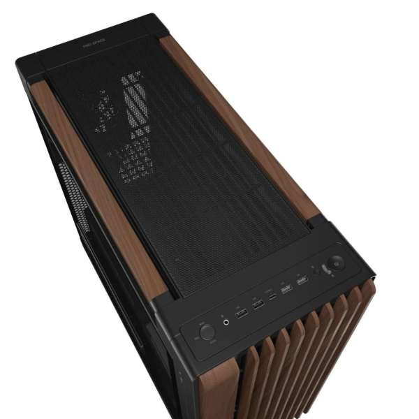 Asus Proart PA602 Tempered Glass Walnut Wood