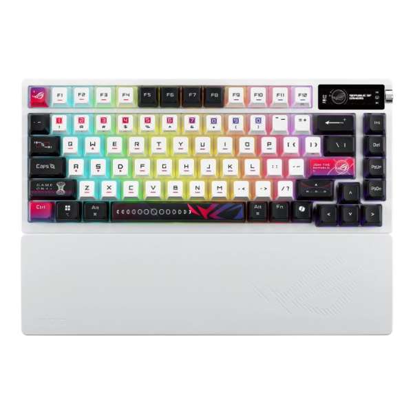Asus ROG Azoth X Wireless Bluetooth Gaming keyboard Black/White UK