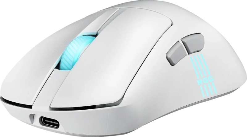 Asus ROG Keris II Origin Wireless Bluetooth Mouse Moonlight White