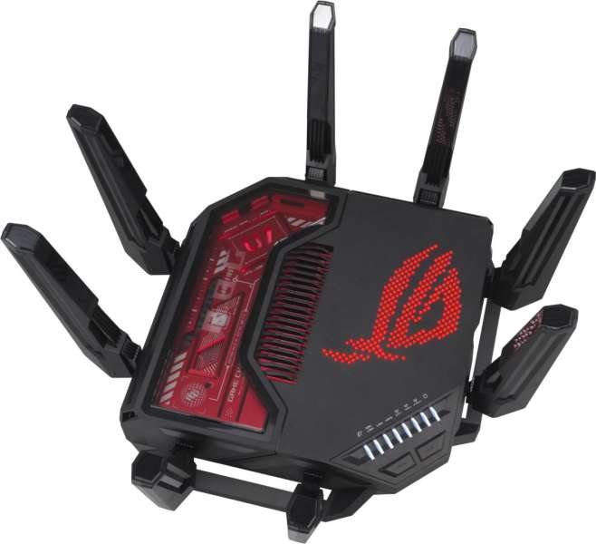 Asus ROG Rapture GT-BE19000 Tri-band Gaming Router Black