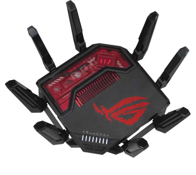 Asus ROG Rapture GT-BE19000 Tri-band Gaming Router Black