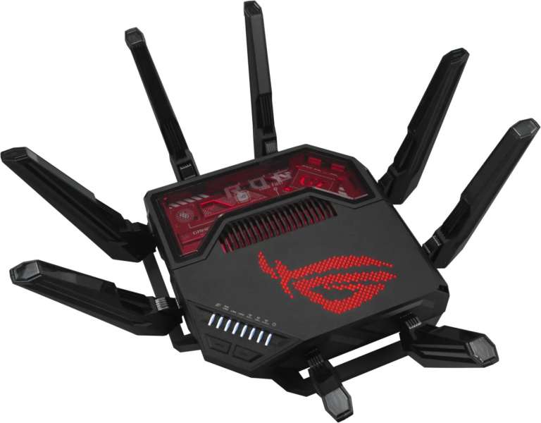 Asus ROG Rapture GT-BE19000 Tri-band Gaming Router Black