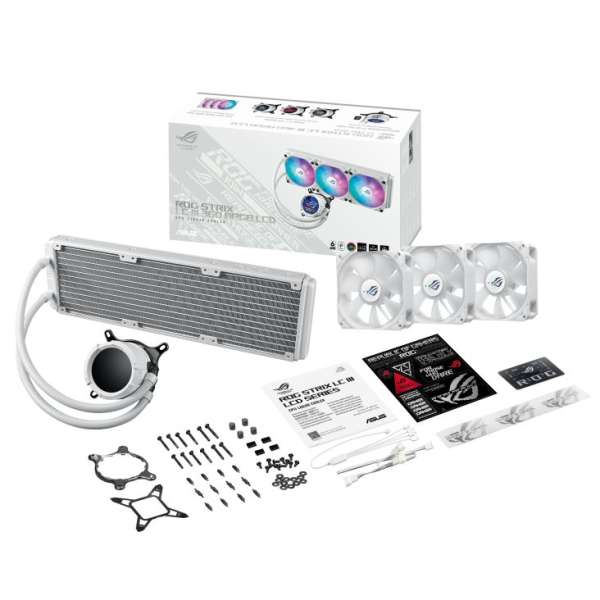 Asus ROG Strix LC III 360 ARGB LCD White Edition
