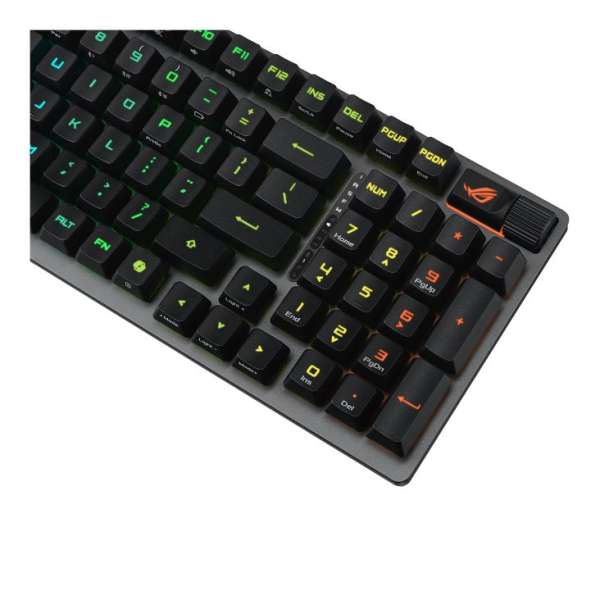 Asus ROG Strix Scope II 96 RX Gaming Wireless Keyboard Black UK