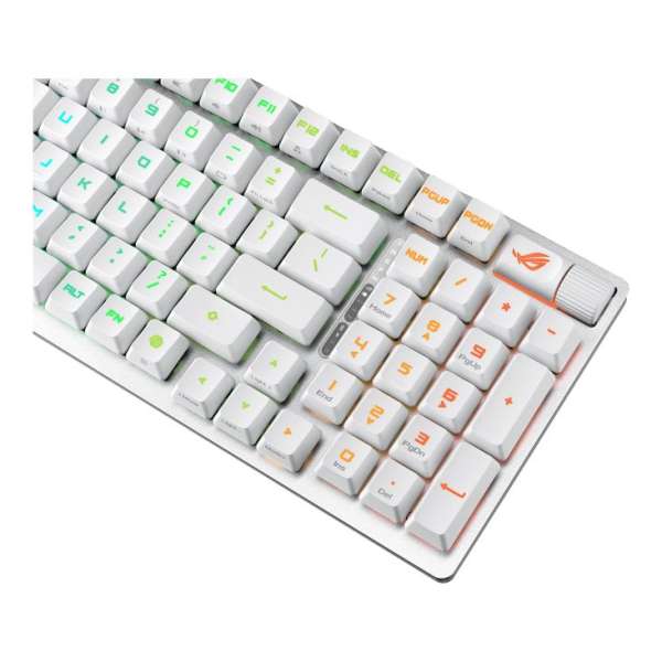 Asus ROG Strix Scope II 96 RX Gaming Wireless Keyboard White UK