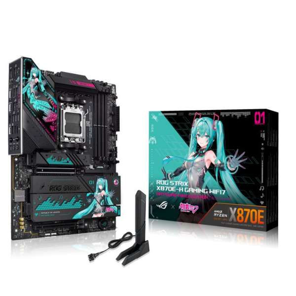 Asus ROG STRIX X870E-H GAMING WIFI7 HATSUNE MIKU EDITION