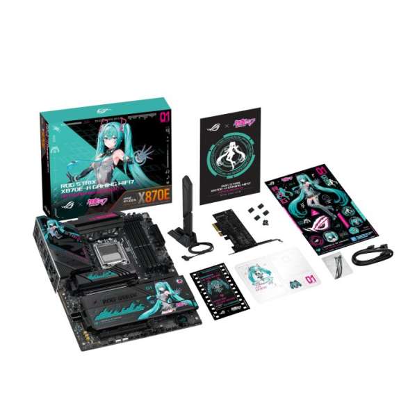 Asus ROG STRIX X870E-H GAMING WIFI7 HATSUNE MIKU EDITION