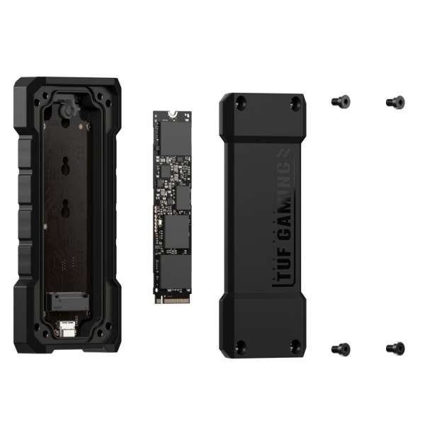 Asus TUF Gaming A2 M.2 SSD Enclosure Black