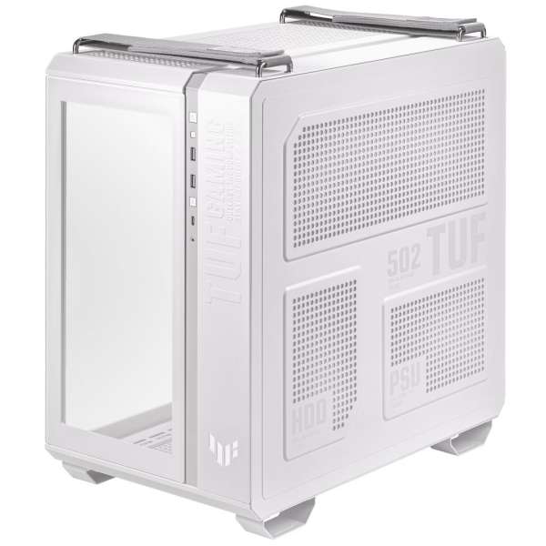 Asus TUF Gaming GT502 Plus ARGB Tempered Glass White