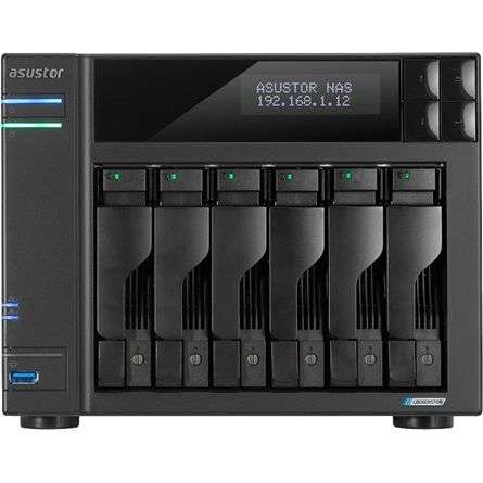 Asustor NAS AS6706T (8GB) (6xHDD + 4xM.2 SSD)