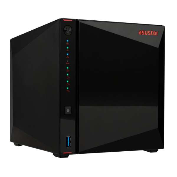 Asustor NAS AS5404T (4GB) (4xHDD + 4xM.2 SSD)