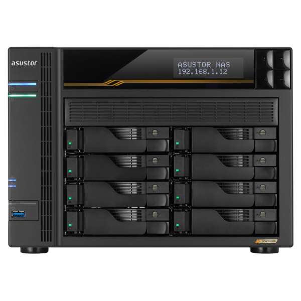 Asustor NAS AS6804T (16GB) (8xHDD + 4xM.2 SSD)