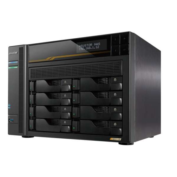 Asustor NAS AS6804T (16GB) (8xHDD + 4xM.2 SSD)