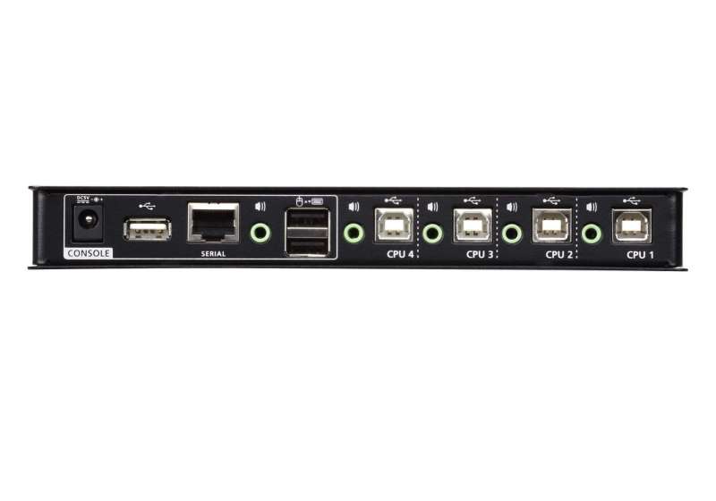 ATEN CS724KM 4-port USB Boundless KM Switch + Cables