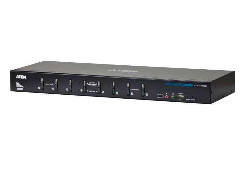 ATEN 8-Port USB DVI Dual Link/Audio KVM Switch