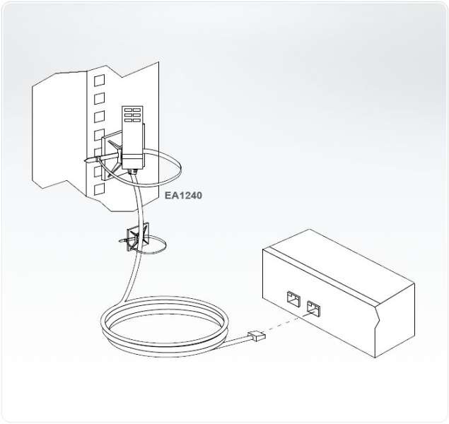 ATEN EA1240 Temperature & Humidity Sensor Black