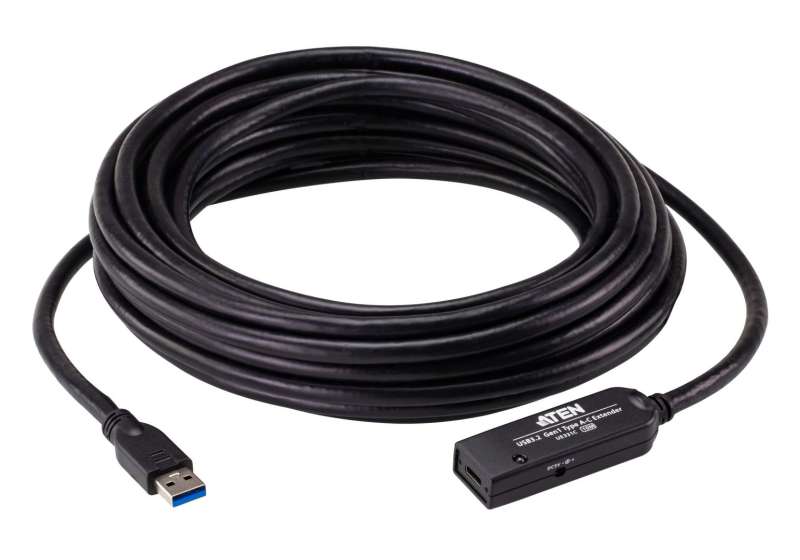 ATEN UE331C 10m USB 3.2 Gen1 Extender Cable Black