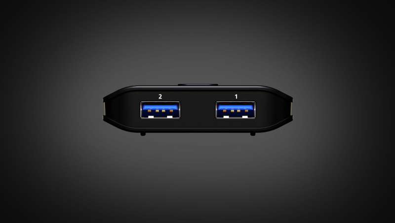 ATEN US4322-AT 2 x 2 USB 3.2 Gen 1 Sharing Switch