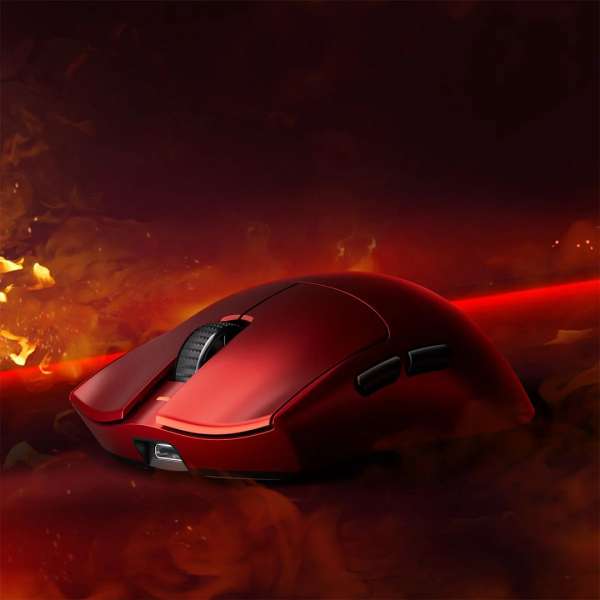 ATK Blazing Sky X1 Ultimate Wireless Bluetooth Gaming Mouse Metallic Red