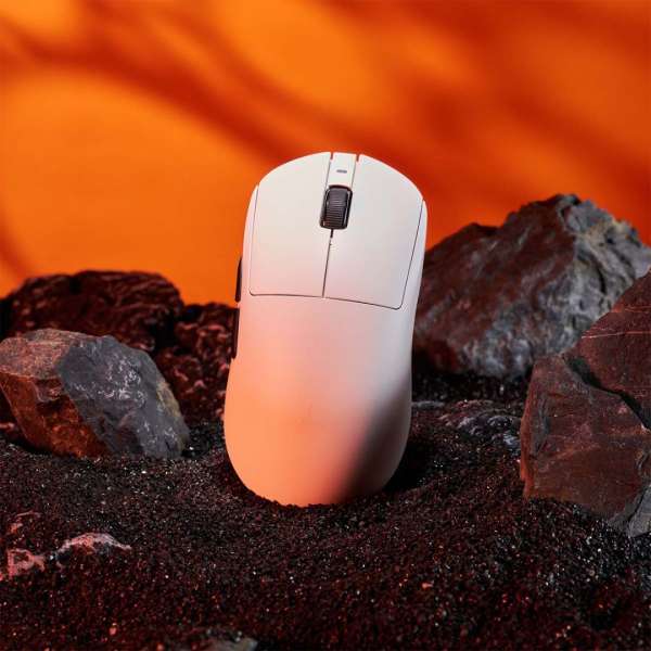 ATK Dragonfly A9 Plus Gaming Wireless Bluetooth Mouse White