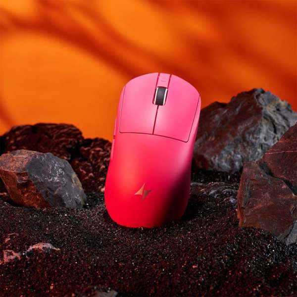 ATK Dragonfly A9 Ultra Gaming Wireless Bluetooth Mouse Pink