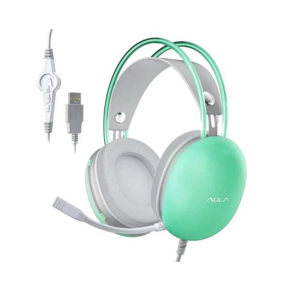 Aula S505 Gaming Headset Green