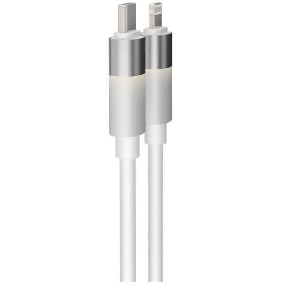 Avax CB314 GLOWY USB-C - Lightning cable 1m White