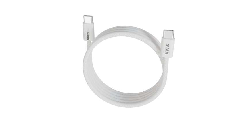 Avax CB610W MAGNETY 100W USB-C Magnetic Charger 1m White