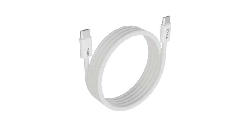 Avax CB610W MAGNETY 100W USB-C Magnetic Charger 1m White
